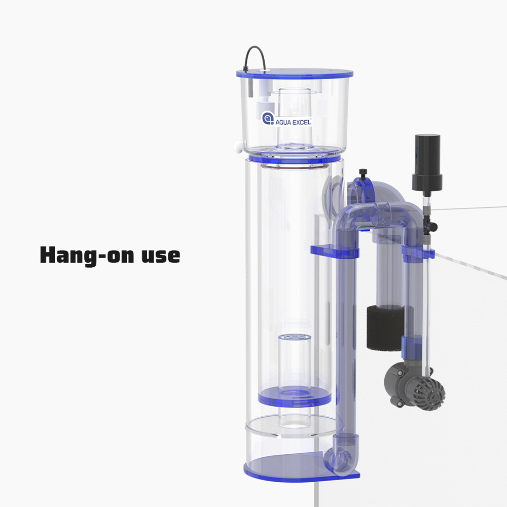 Marine Aquarium Protein Skimmer - AQUA EXCEL AE-75H/100H Hang-on Protein Skimmer