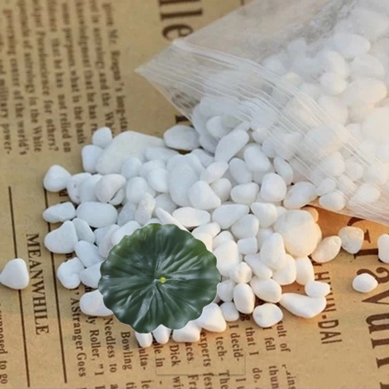 Marine Aquarium Gravel - 80g Natural River Decorative Stone Marbles
