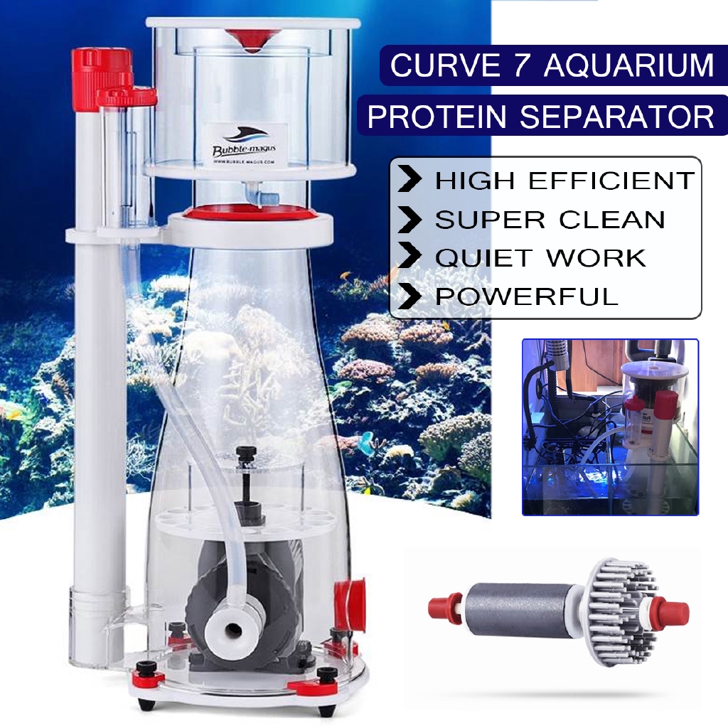 Marine Aquarium Protein Skimmer - 220V Bubble Magus Curve5 Aquarium Internal