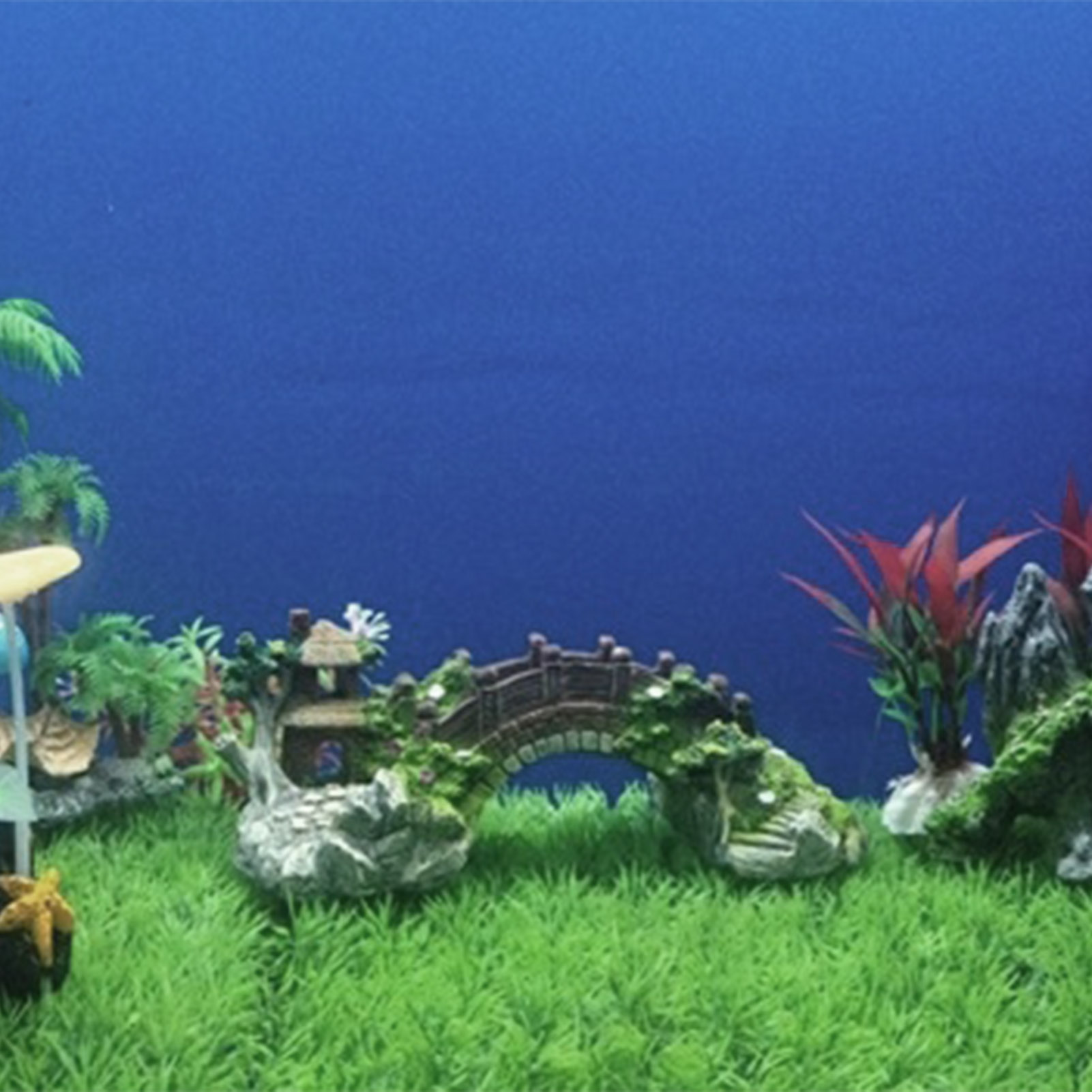Fish Tank Artificial Bridge Re - Marine Aquarium Gravel review and price