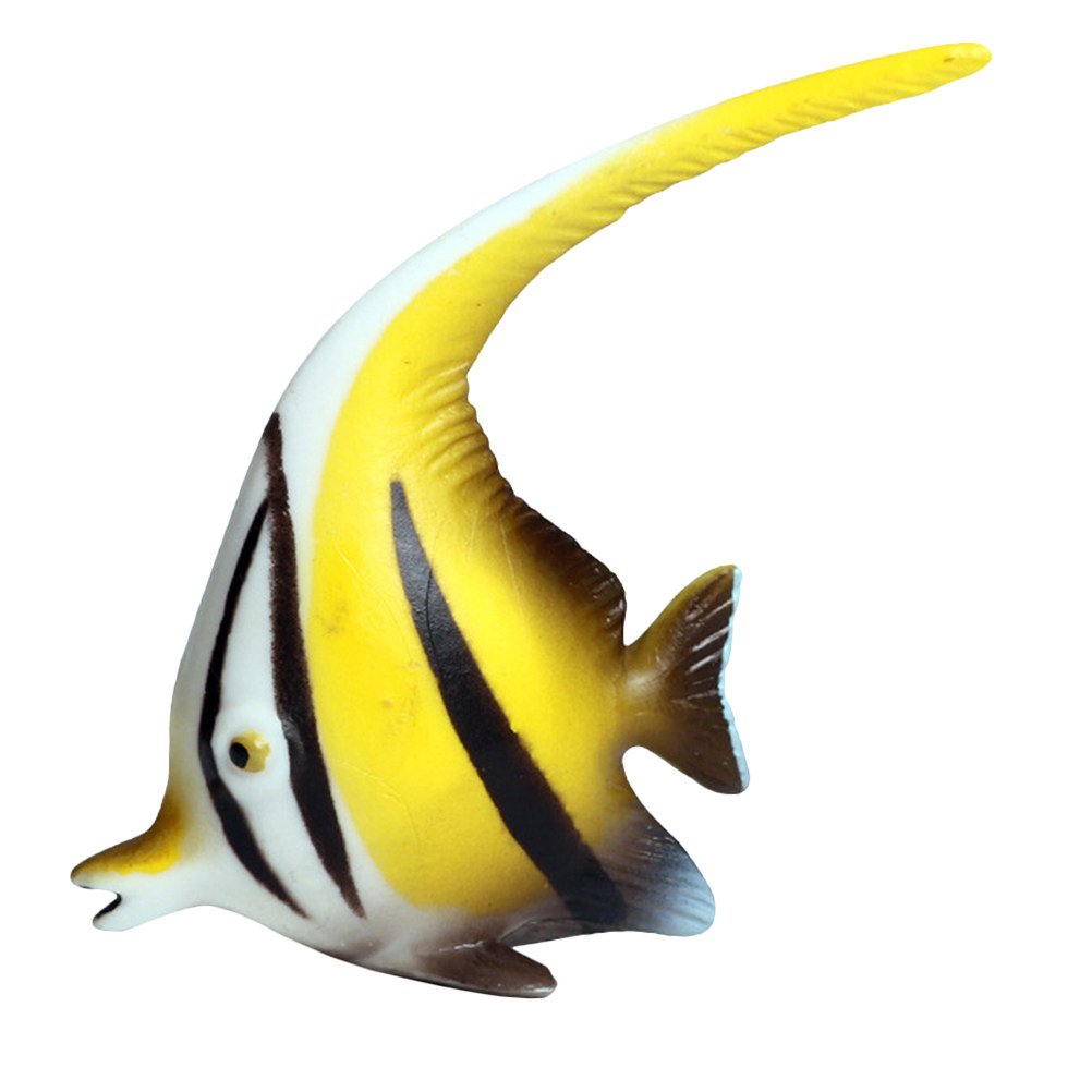 Lifelike Angelfish Plastic Aqu - Aquarium Marine review and price