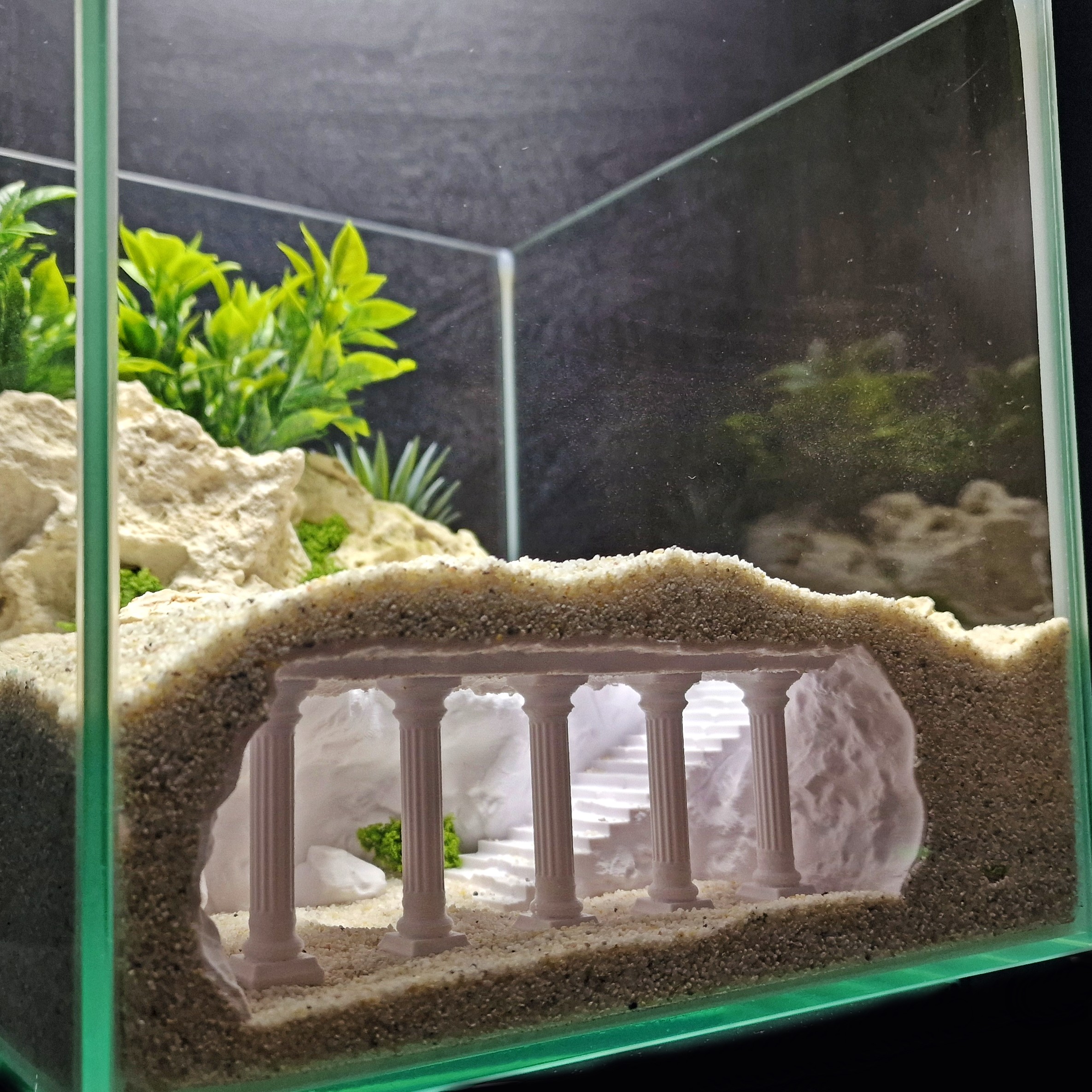 The ancient Roman ruins' aquar - Marine Aquarium Gravel review and price