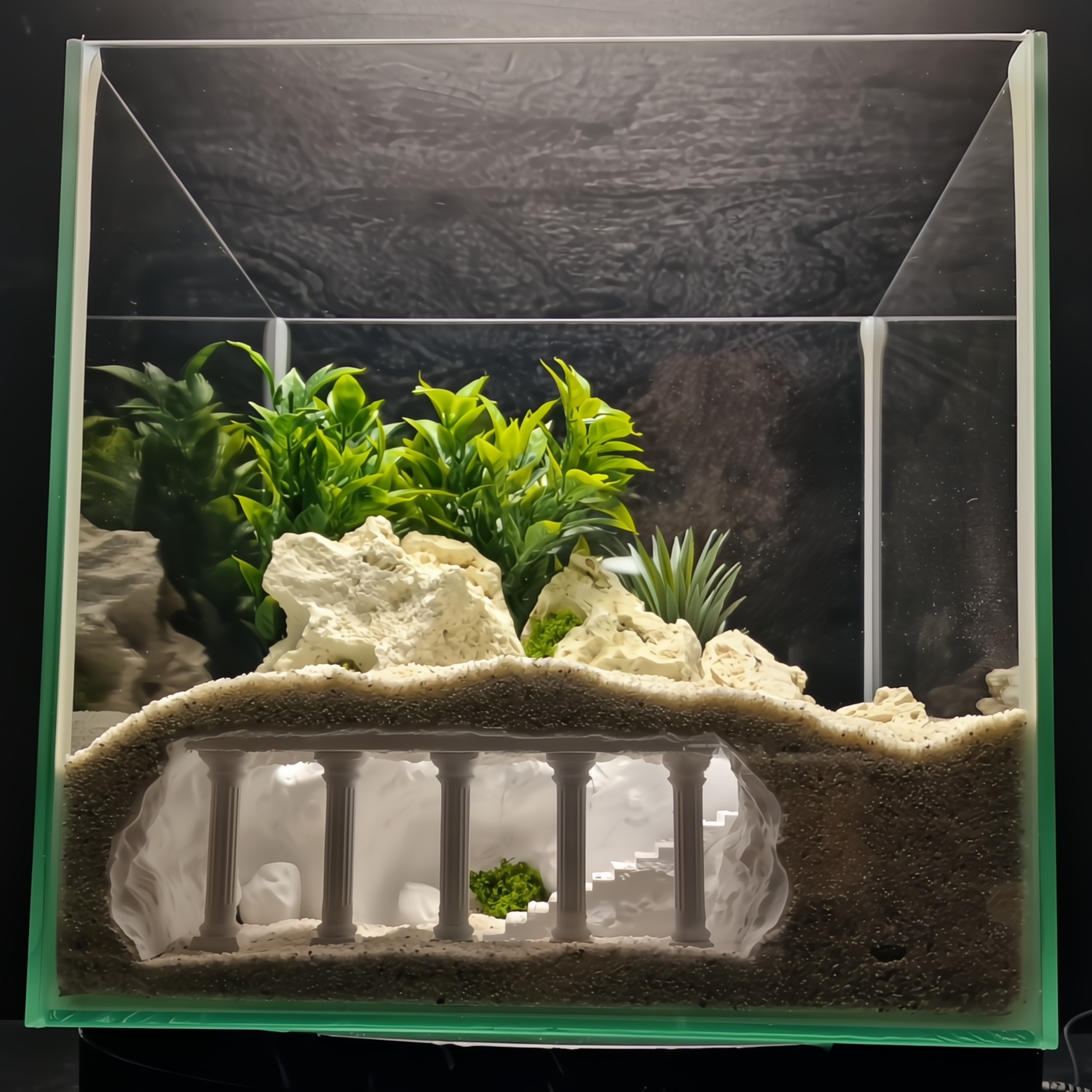 The ancient Roman ruins' aquar - Marine Aquarium Gravel review and price