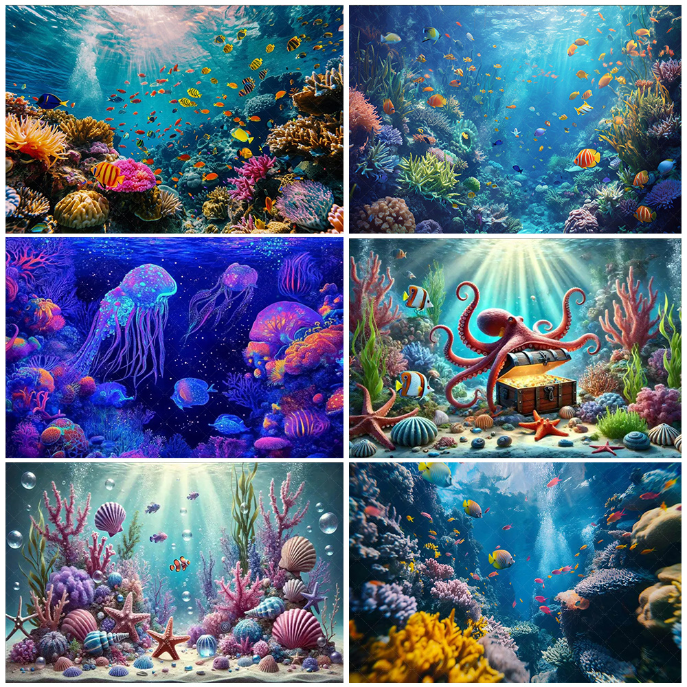 Underwater World Party Decorat - Aquarium Marine review and price