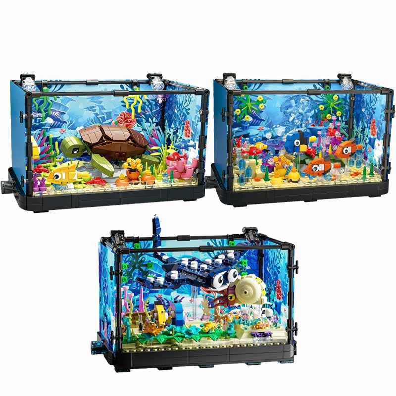 Fish Tank Building Block Set w - Aquarium Marine review and price