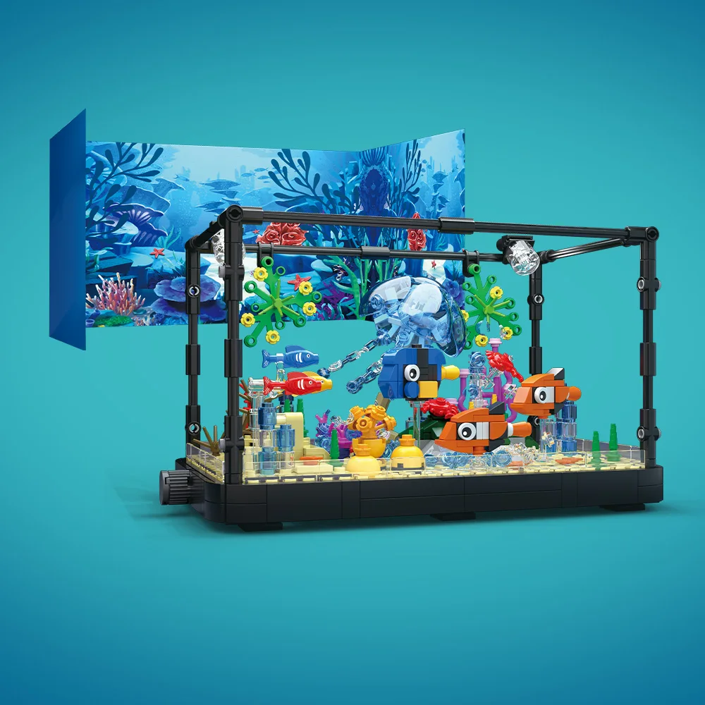 Fish Tank Building Block Set w - Aquarium Marine review and price