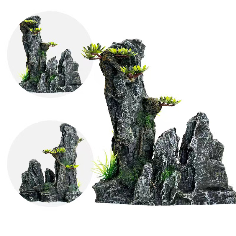 Resin Aquarium Rockery Mountai - Marine Aquarium Gravel review and price