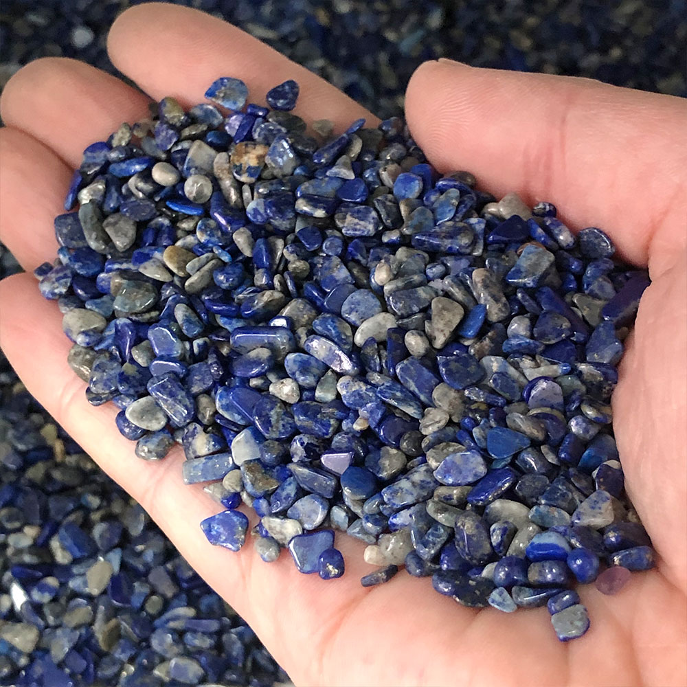 Natural Stone Crystals Blue Ap - Marine Aquarium Gravel review and price