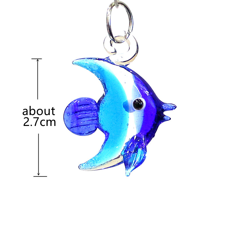 2pcs Mini Fish Glass Pendant C - Aquarium Marine review and price
